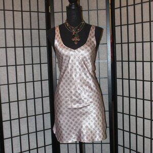Vintage Slip Dress - 90’s Pink Black Plaid Slip Dress Clueless Coquette